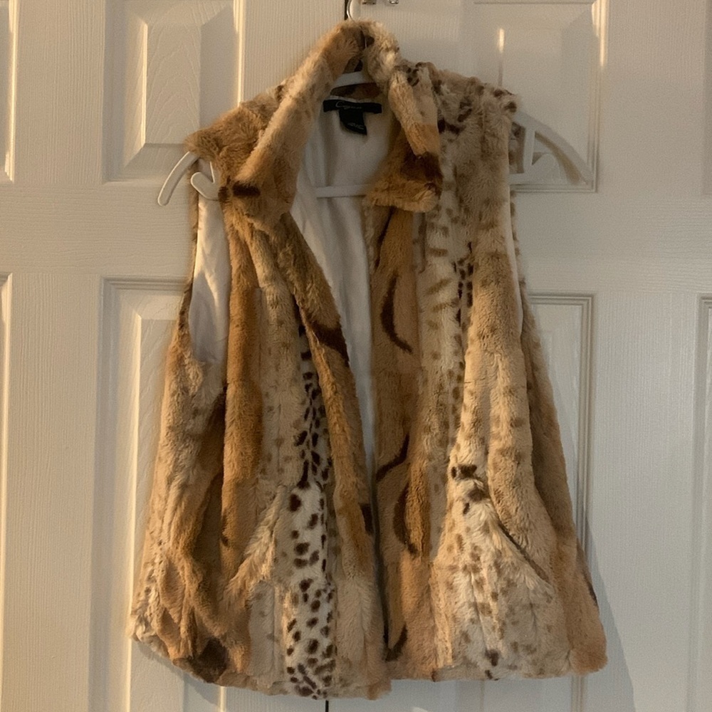 Cejon Faux Fur Vest